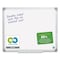 Mastervision Earth Easy Dry Erase Board, 24x36", White, Dry Erase, Aluminum Frame, White MA0300790 - alternate 5